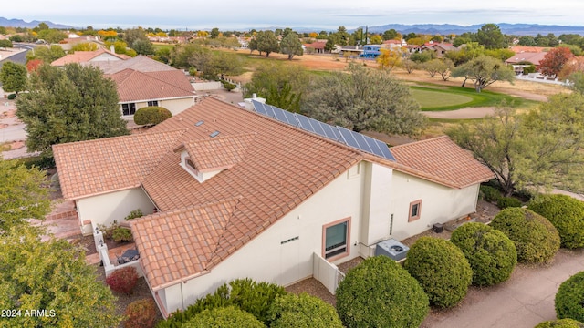 birds eye view of property featuring a residential view