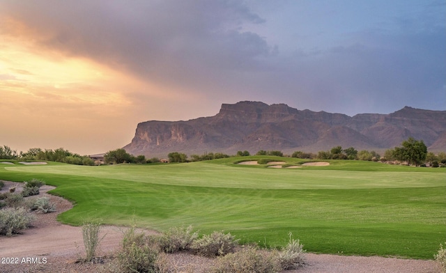 8260 E Sunset View Dr, Gold Canyon, AZ 85118 - mountain view with golf course view