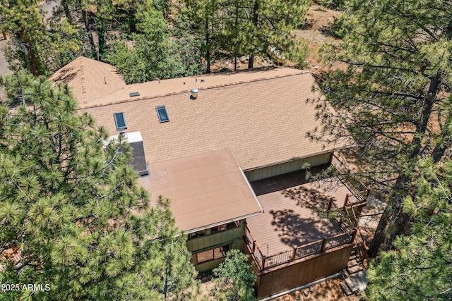 17620 Littlefield Pl, Munds Park, AZ 86017 - aerial view of property and surrounding area
