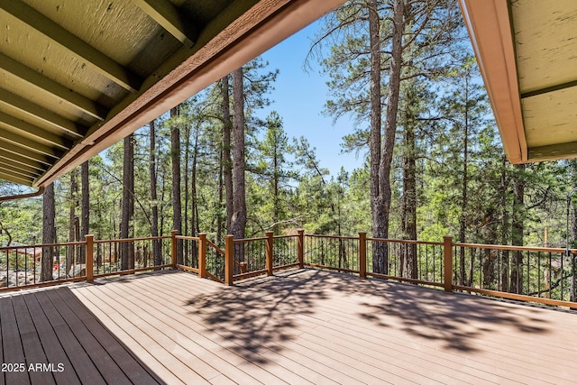 17620 Littlefield Pl, Munds Park, AZ 86017 - view of deck