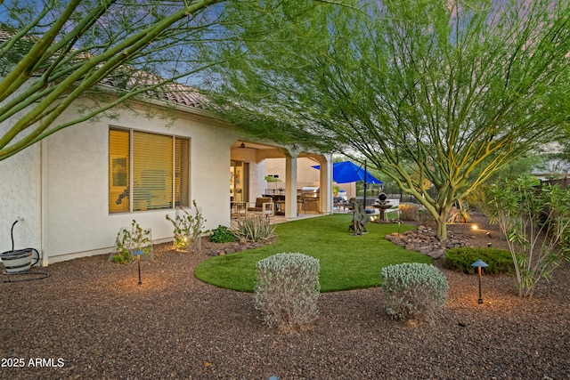 16987 W Princeton Ave, Goodyear, AZ 85395 - view of yard featuring a patio area