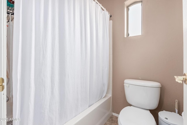 22337 E Via Del Palo, Queen Creek, AZ 85142 - full bath with shower / tub combo with curtain and toilet