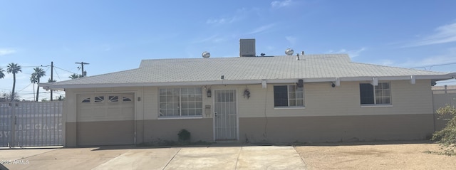 6226 W Citrus Way, Glendale, AZ 85301 - single story home with fence, a garage, concrete driveway, and central AC