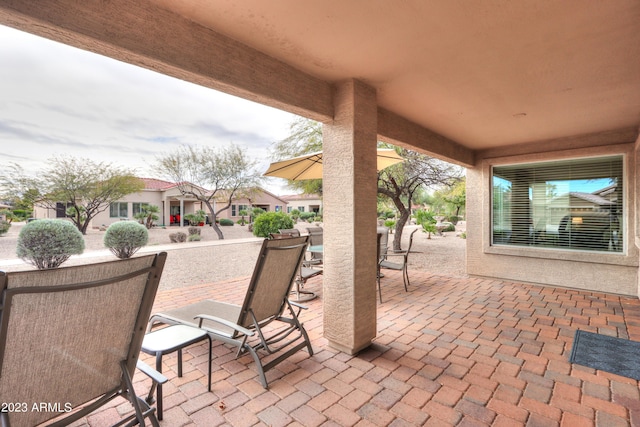 view of patio