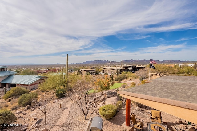 property view of mountains