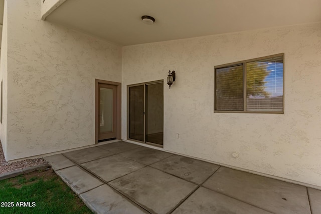 10212 E Caballero St, Mesa, AZ 85207 - entrance to property featuring stucco siding and a patio