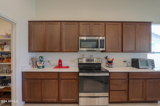 kitchen featuring stainless steel appliances