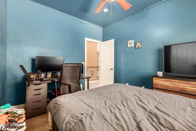 33335 N Slate Creek Dr, San Tan Valley, AZ 85143 - carpeted bedroom featuring ceiling fan
