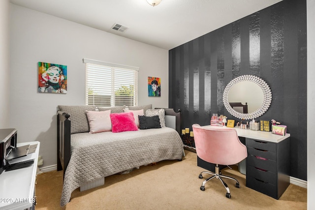 33335 N Slate Creek Dr, San Tan Valley, AZ 85143 - bedroom with visible vents, baseboards, and carpet floors