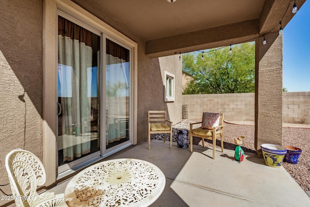 33335 N Slate Creek Dr, San Tan Valley, AZ 85143 - view of patio with a fenced backyard