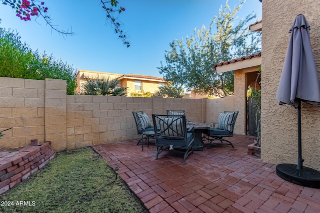 view of patio / terrace