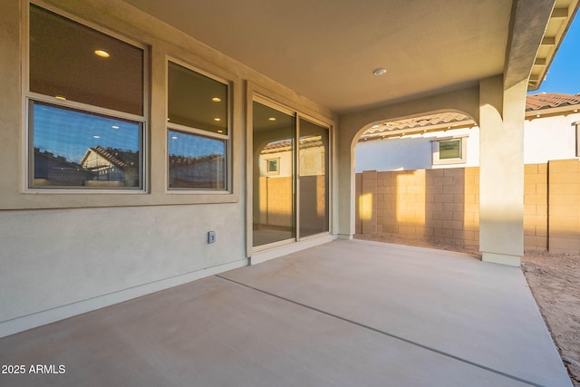 view of patio / terrace