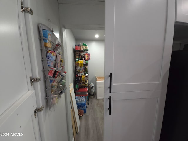 view of pantry