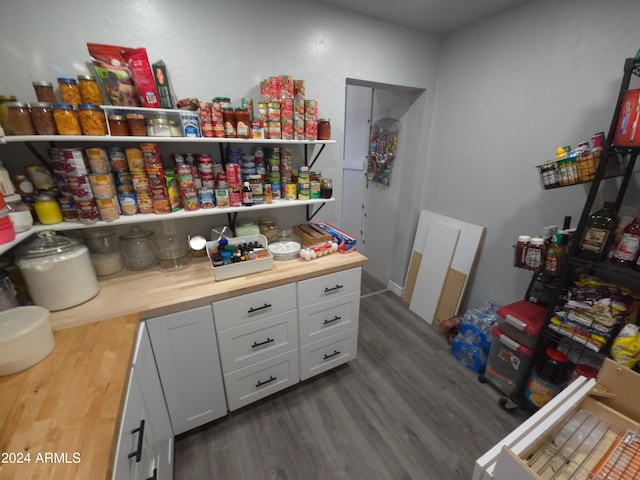 view of pantry