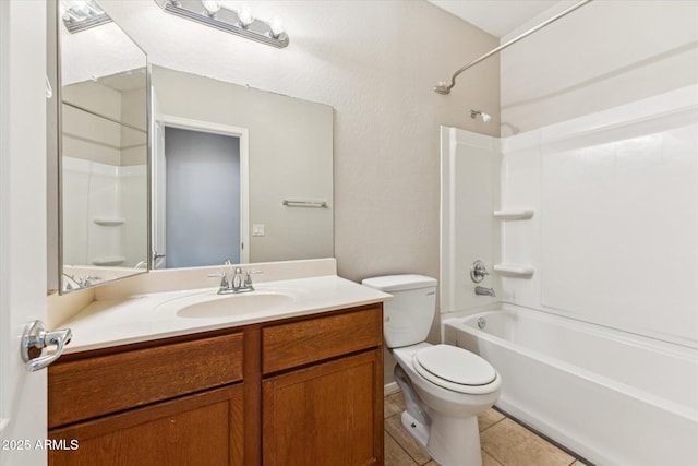 3310 W Chambers St, Phoenix, AZ 85041 - full bathroom with vanity, washtub / shower combination, and tile patterned flooring