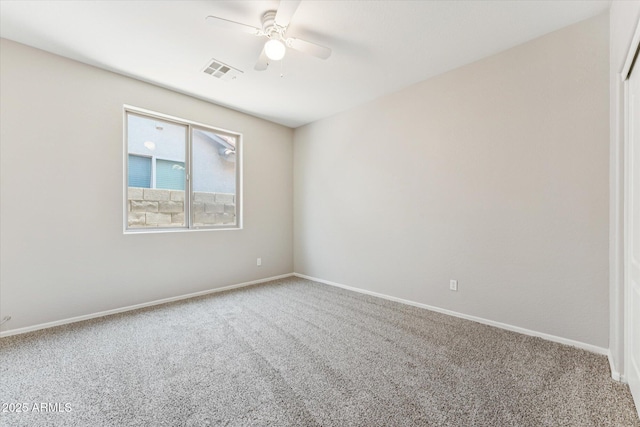 3310 W Chambers St, Phoenix, AZ 85041 - carpeted empty room with ceiling fan and baseboards