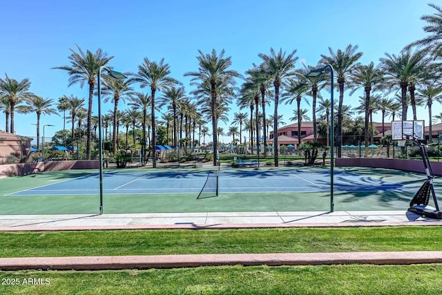 17630 N Somerset Dr, Surprise, AZ 85374 - view of tennis court with fence