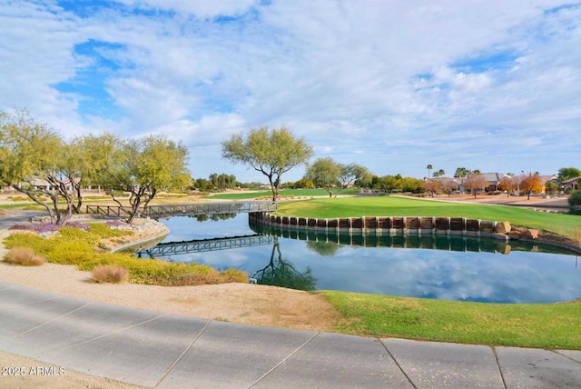 17630 N Somerset Dr, Surprise, AZ 85374 - water view with a local golf course