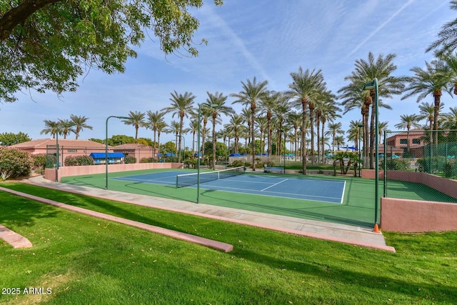 17630 N Somerset Dr, Surprise, AZ 85374 - view of tennis court featuring community basketball court