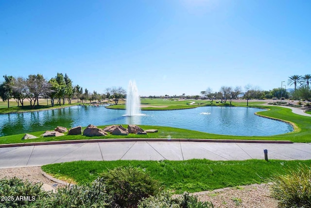 17630 N Somerset Dr, Surprise, AZ 85374 - view of property's community with a water view and a yard