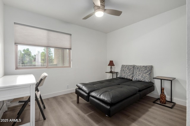 4150 E Cactus Rd Unit 205, Phoenix, AZ 85032 - office with light wood-type flooring and a ceiling fan