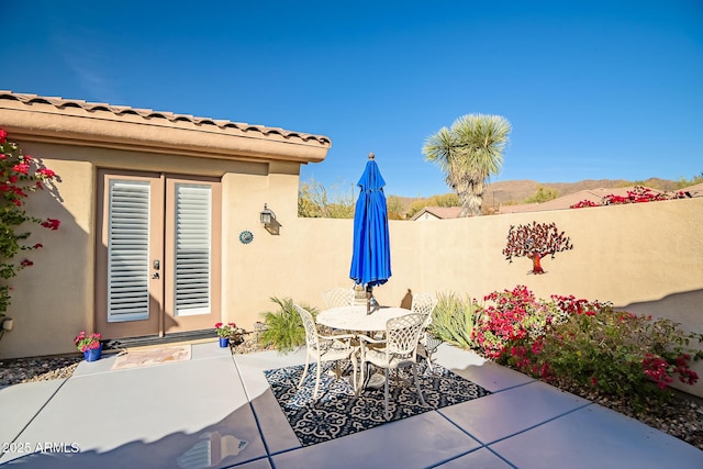 view of patio / terrace