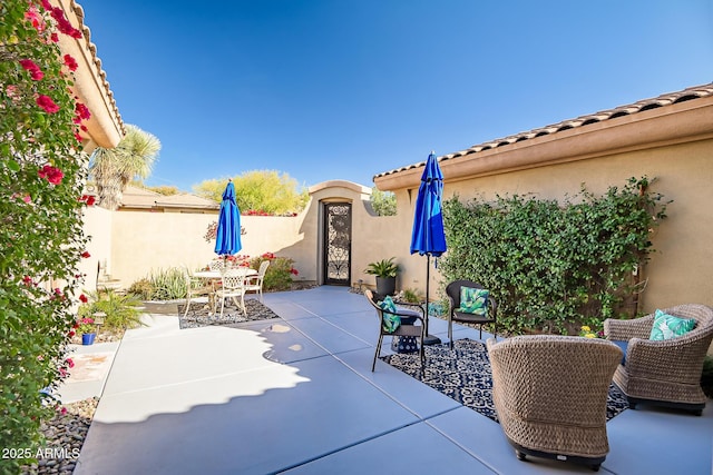 view of patio / terrace