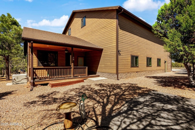 2352 Immelman Cir, Overgaard, AZ 85933 - view of side of property featuring covered porch