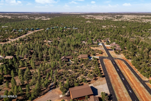 2352 Immelman Cir, Overgaard, AZ 85933 - view of property location featuring a heavily wooded area