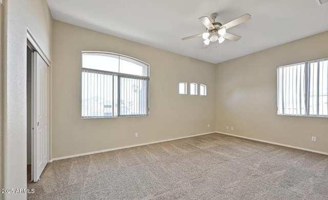 6923 W Laredo St, Chandler, AZ 85226 - unfurnished bedroom with carpet floors, a closet, and ceiling fan