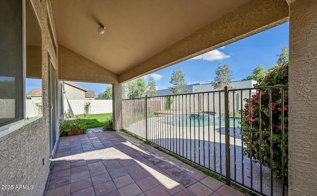 6923 W Laredo St, Chandler, AZ 85226 - view of patio / terrace with a pool with connected hot tub