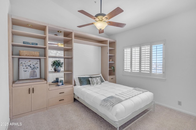 12605 E Kalil Dr, Scottsdale, AZ 85259 - carpeted bedroom featuring ceiling fan and baseboards