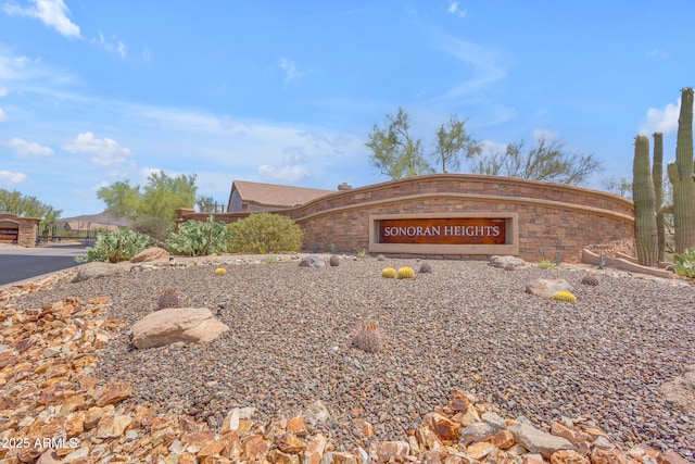 12605 E Kalil Dr, Scottsdale, AZ 85259 - view of community sign