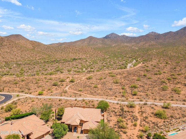 12605 E Kalil Dr, Scottsdale, AZ 85259 - view of mountain backdrop featuring a desert landscape and rural landscape