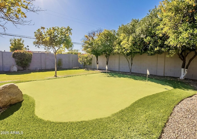 1911 E Claremont St, Phoenix, AZ 85016 - view of yard with a fenced backyard