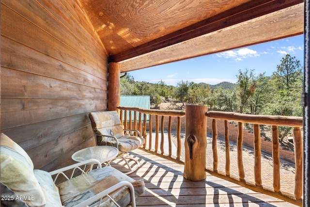 view of deck