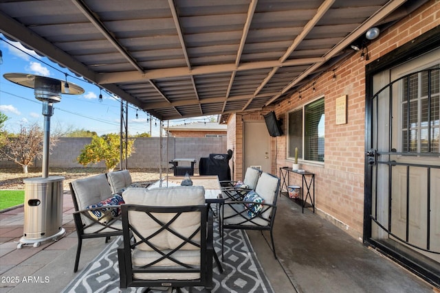 view of patio / terrace