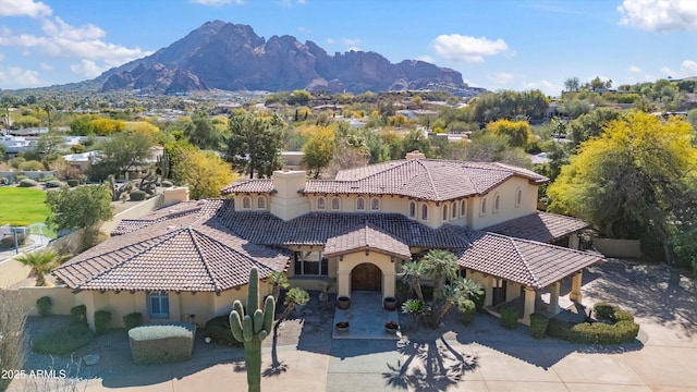 property view of mountains