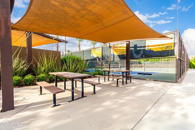 10545 E Texas Ave, Mesa, AZ 85212 - view of community with a tennis court