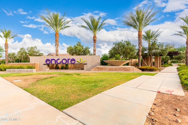10545 E Texas Ave, Mesa, AZ 85212 - community sign with a yard