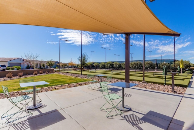 10545 E Texas Ave, Mesa, AZ 85212 - view of patio / terrace featuring a game area