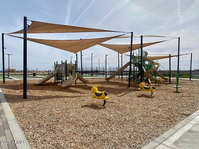 view of community play area