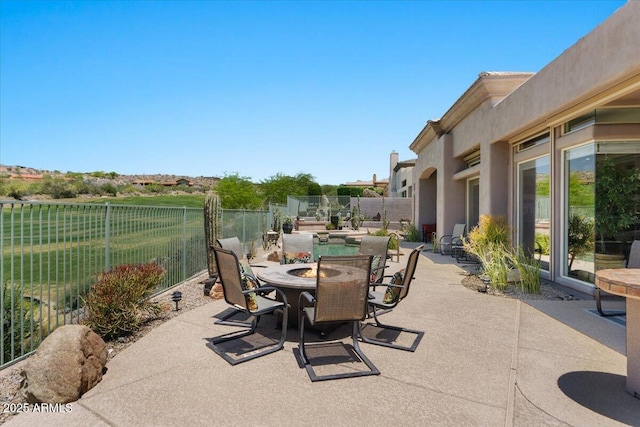 9432 N Longfeather, Fountain Hills, AZ 85268 - view of patio / terrace featuring a fenced backyard