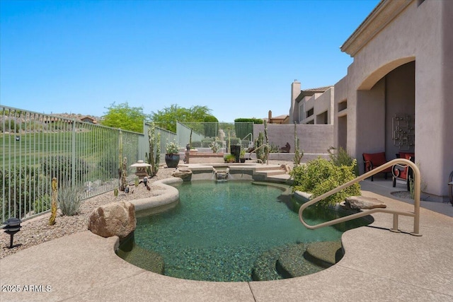 9432 N Longfeather, Fountain Hills, AZ 85268 - view of swimming pool featuring a fenced backyard