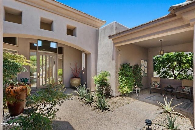 9432 N Longfeather, Fountain Hills, AZ 85268 - view of exterior entry with stucco siding