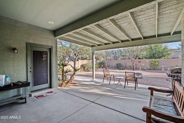 18057 W Port Royale Ln, Surprise, AZ 85388 - view of patio featuring a fenced backyard