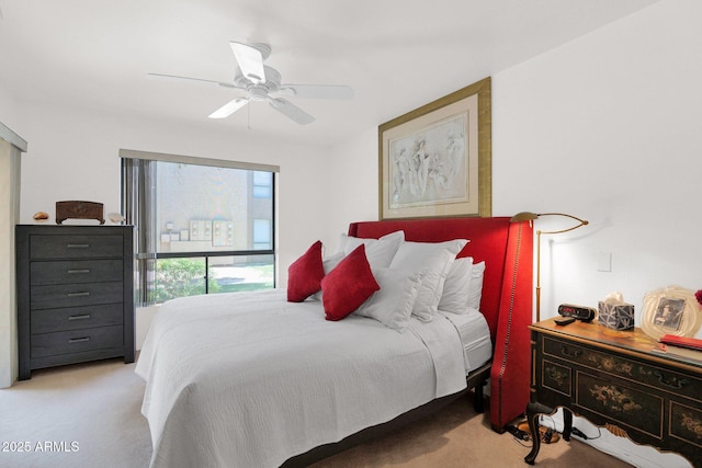 8651 E Royal Palm Rd Unit 121, Scottsdale, AZ 85258 - carpeted bedroom with a ceiling fan