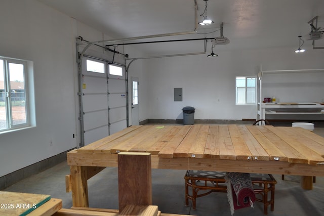 2740 E Walnut Dr, Show Low, AZ 85901 - garage featuring electric panel and a garage door opener