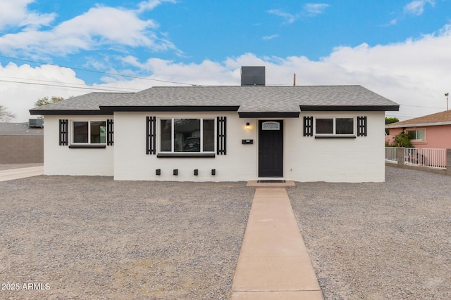 view of ranch-style house