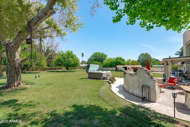 10532 W Catalina Dr, Avondale, AZ 85392 - view of grassy yard featuring a patio area
